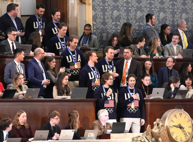 Olympic champs get Presidential treatment